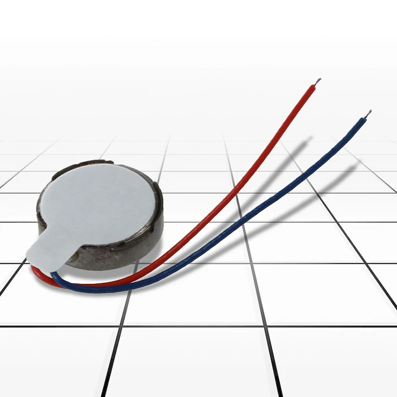 Плоский вибрирующий мотор с вибрацией для телефона DC 3 в 60 мА 9000 +/-2000 об/мин |