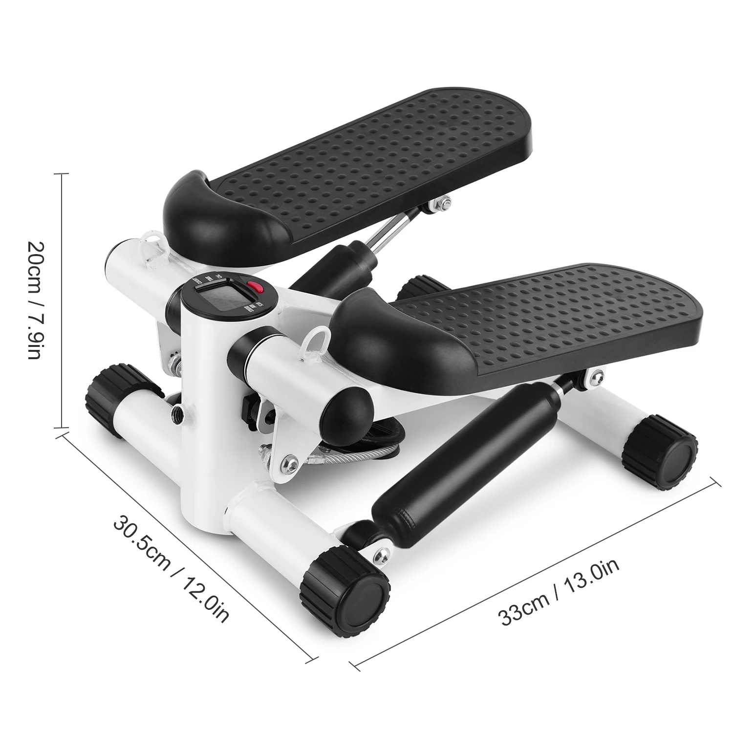 Mini Fitness Twist Stepper Electronic Display Home Exercise Equipment with Resistance Bands Slimming Climbing Machine | Спорт и