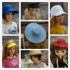 Оригинальные кукольные кепки, цветная кукла, бейсболка, шапки для верховой езды, милые аксессуары для кукол, шапка для куклы Кена, шапка для принцессы 16, шапки для кукол, шапки Blythy