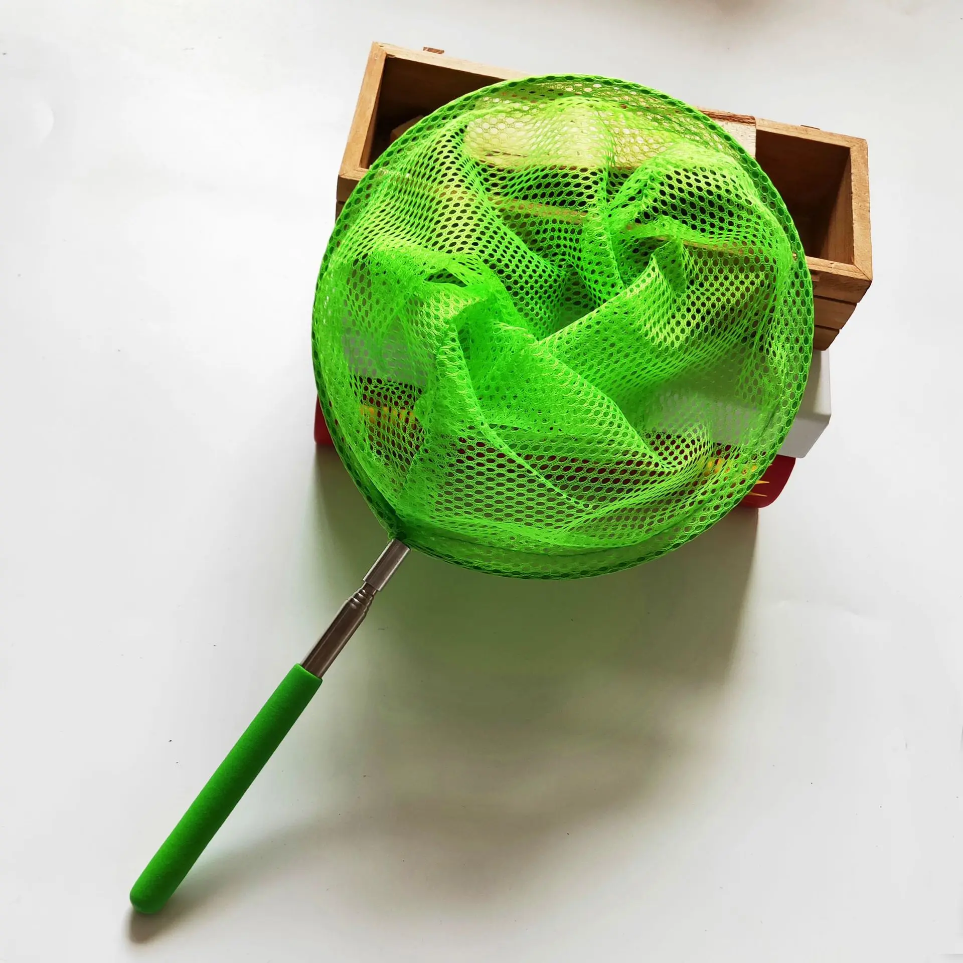 Детская телескопическая сетка бабочка из нержавеющей стали Выдвижная детская