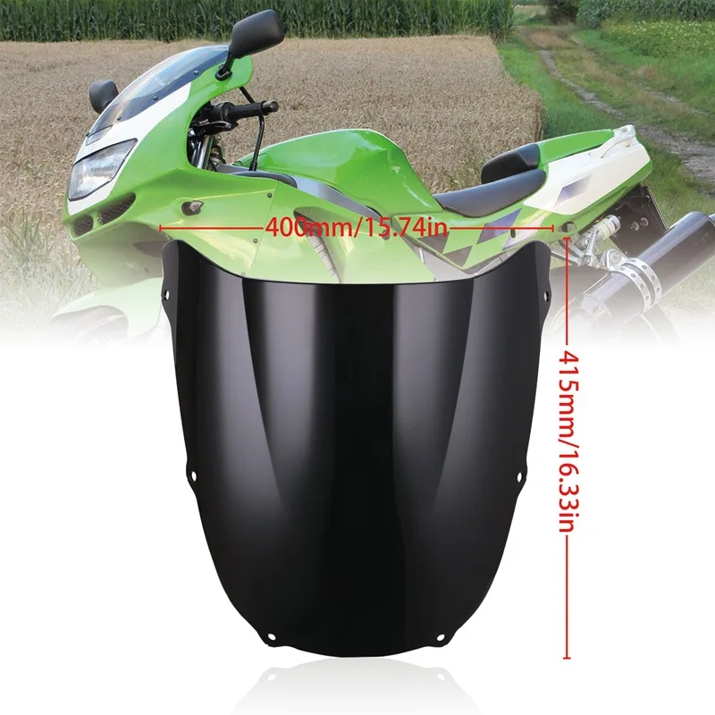 

Motorcycle accessories modified windshield deflector suitable for installation in Kawasaki Ninja ZX6R 636 zx-6r 1998-1999