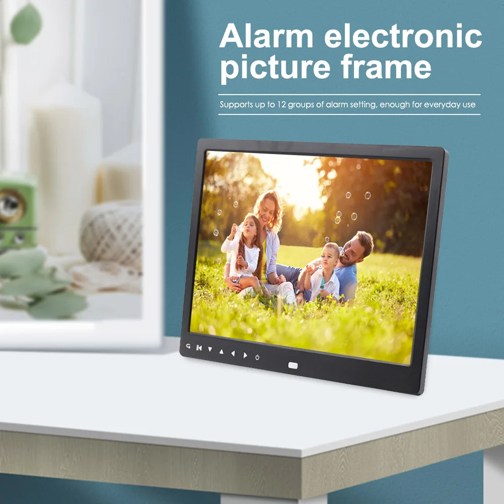 12 дюймовая цифровая фоторамка 1280x800 Полный Функция HD светодиодный электронный