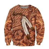 premium native culture printed 3d hoodies sweatshirt zipper hoodies women for men pullover streetwear cosplay costumes 12