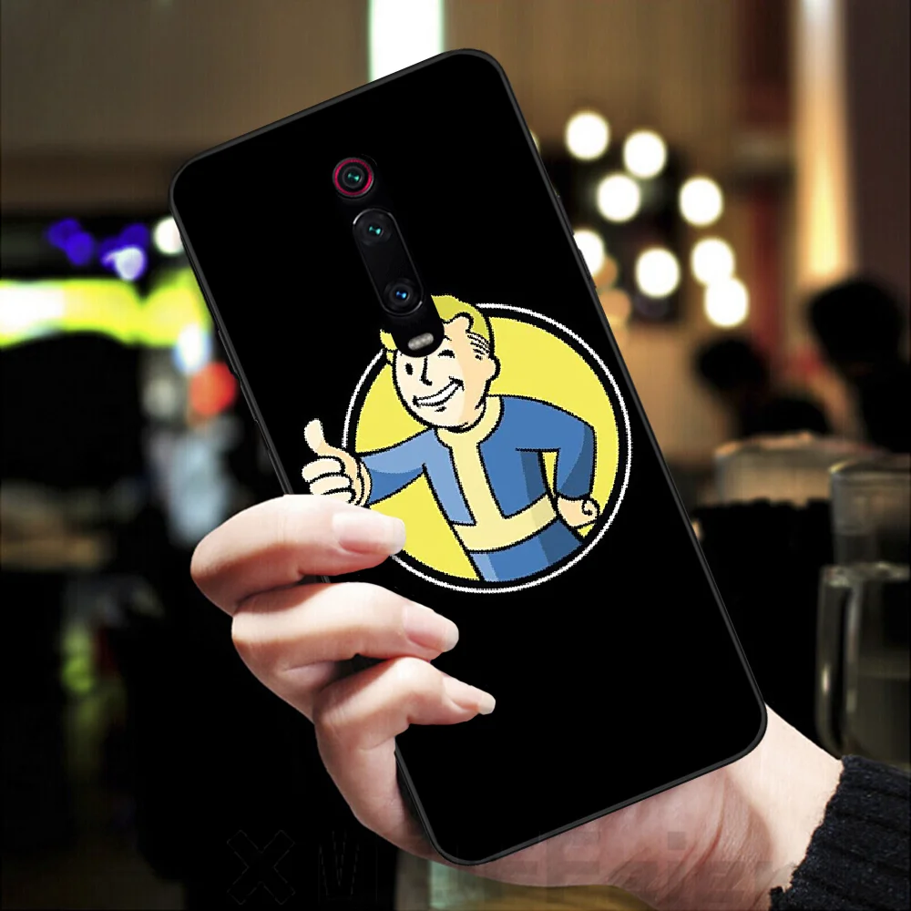 Fallout 76 сделай сам черная мягкий чехол для телефона из ТПУ Redmi S2 5A чехлы айфонов 5