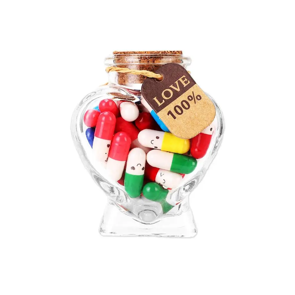 

Message In A Bottle Capsule Letter Message Pills Gifts For Lovers