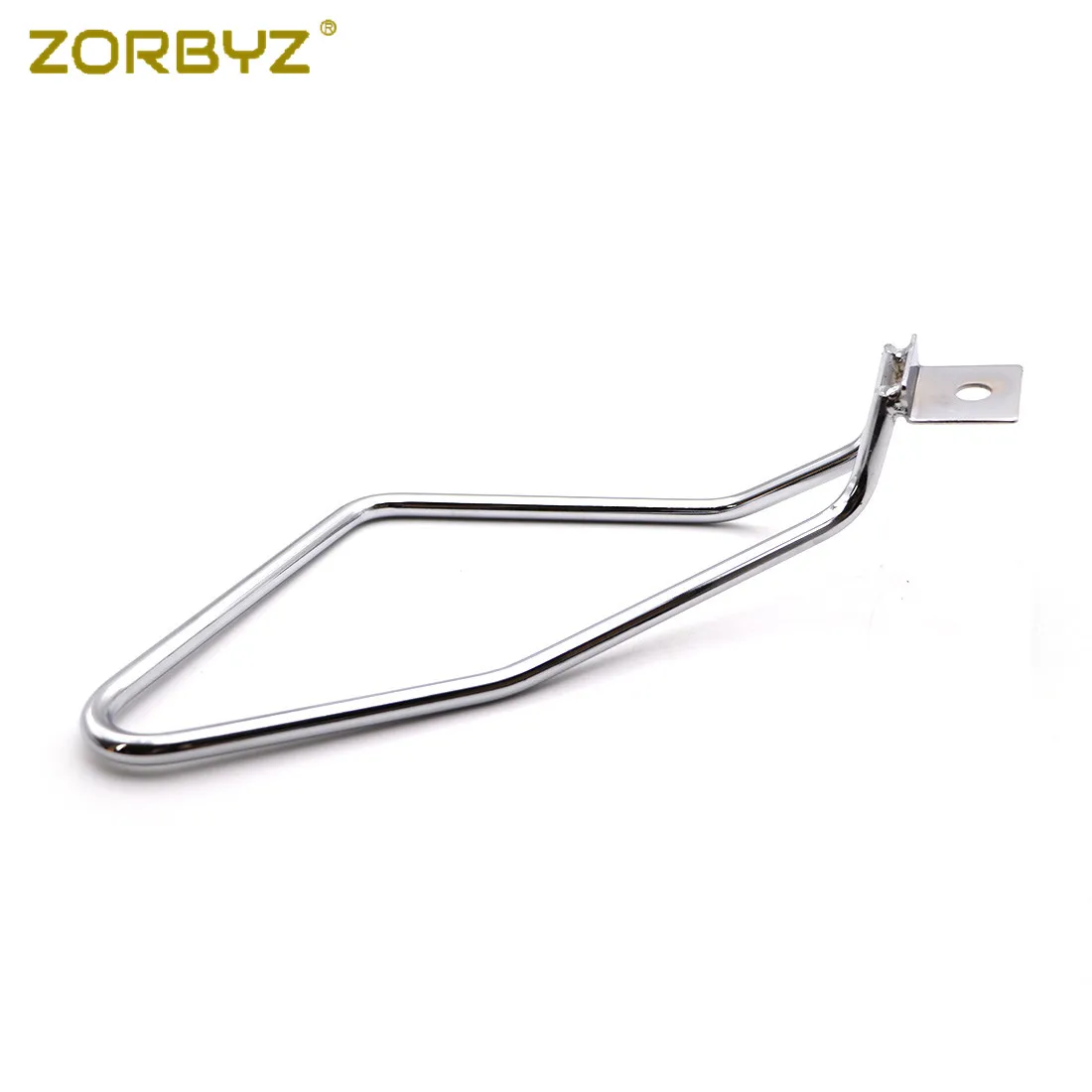ZORBYZ хромированная металлическая седельная сумка с креплением для Harley Sportster XL883 Dyna