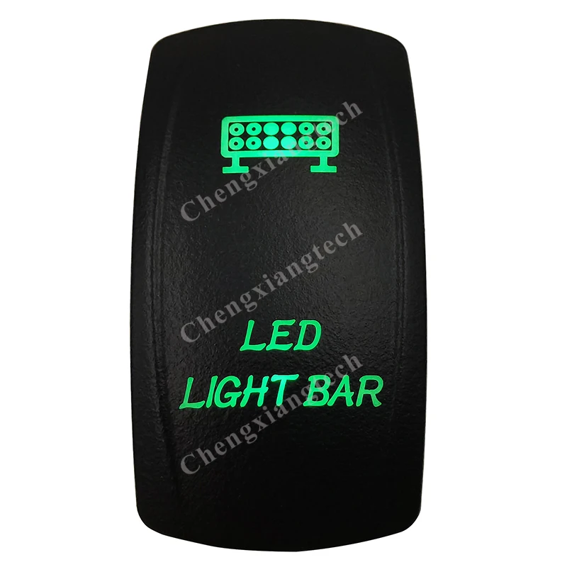 12V 24V автомобиль Лодка 5 Pin Кнопка ВКЛ/OFF SPST переключатель кулисный