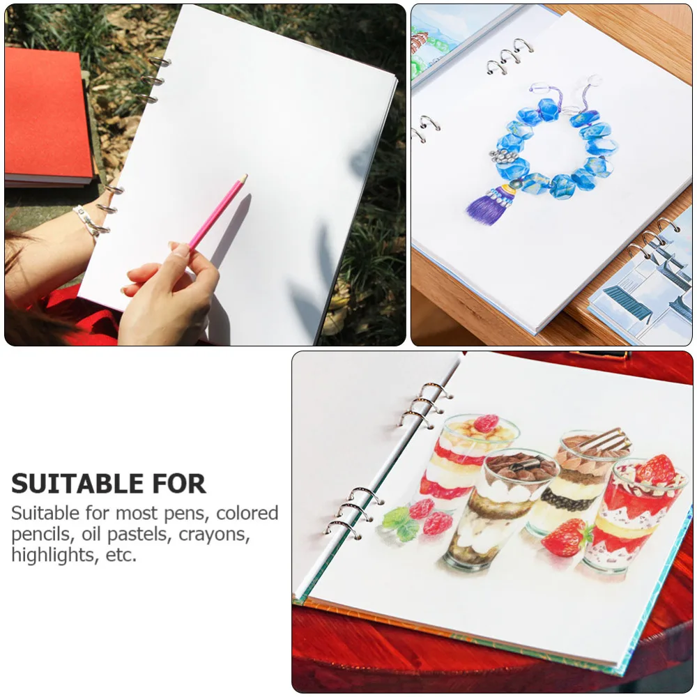 

1Pc Detachable Sketching Book Beautiful Painting Book Sketching Supplies for Kid