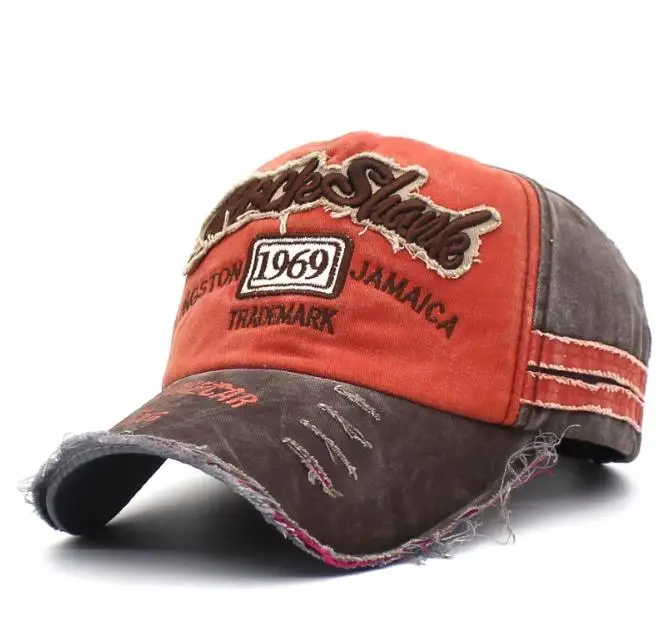 

2020 new unisex embroidered baseball cap, simple style, adjustable cowboy wash old hat in summer