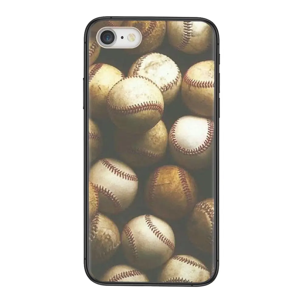 Дешевые мягкие бейсбольные сумки для iPhone 11 12 Pro Mini Max Plus X XS XR 8 7 6S SE 5 5C - купить по