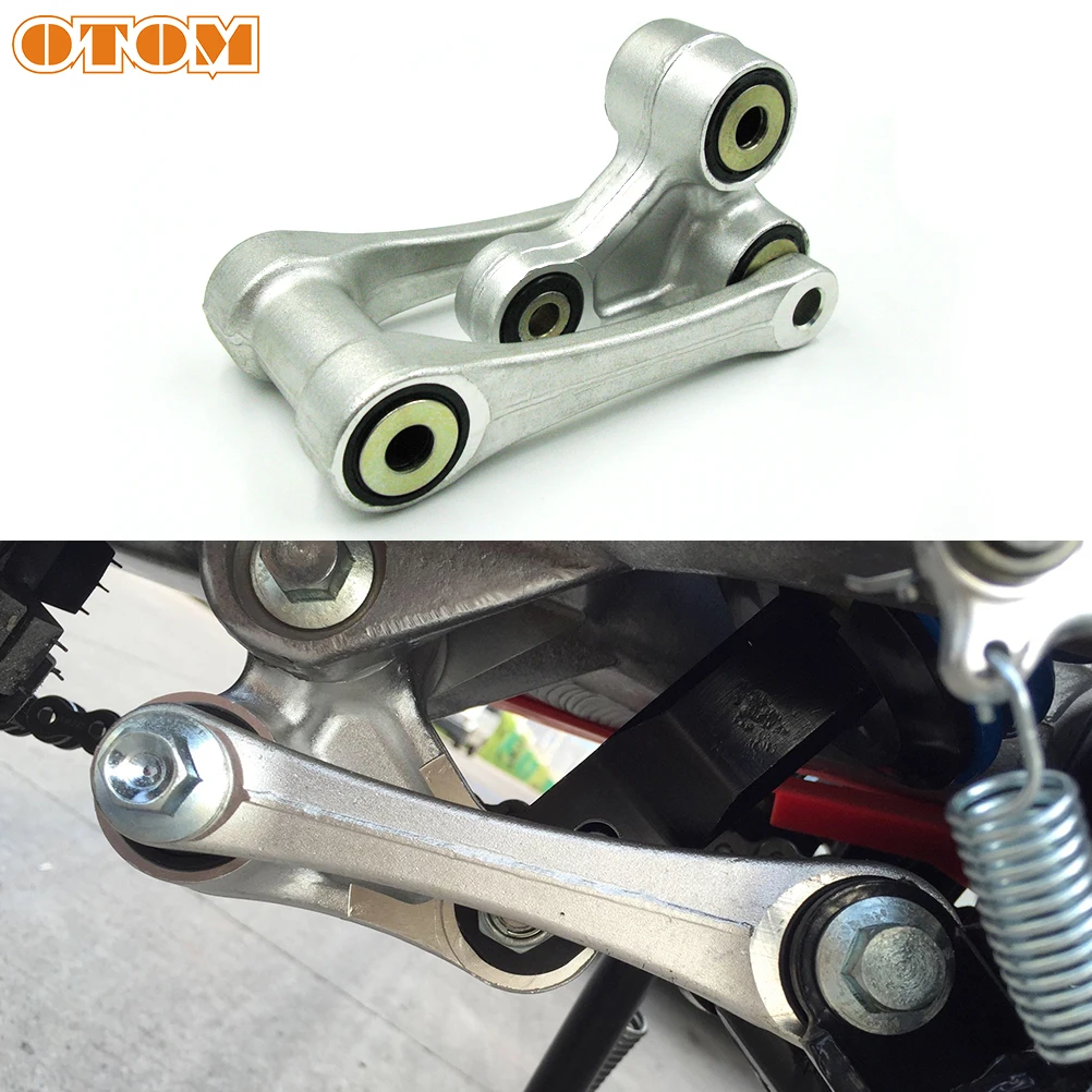 

OTOM For HONDA CRF Motorcycle Triangle Lever Rear Shock Linkage And Aluminum Pull Rod Rear Swingarm Linkage ARM Dirt Bike Enduro