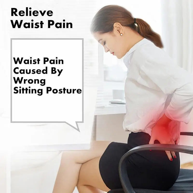 Поддерживающая подушка для поясницы Ортопедическая спины и кресла с пенным