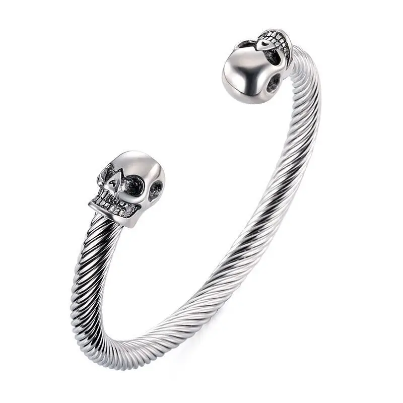 Оптовая продажа ювелирных изделий -- из нержавеющей стали крученый кабель