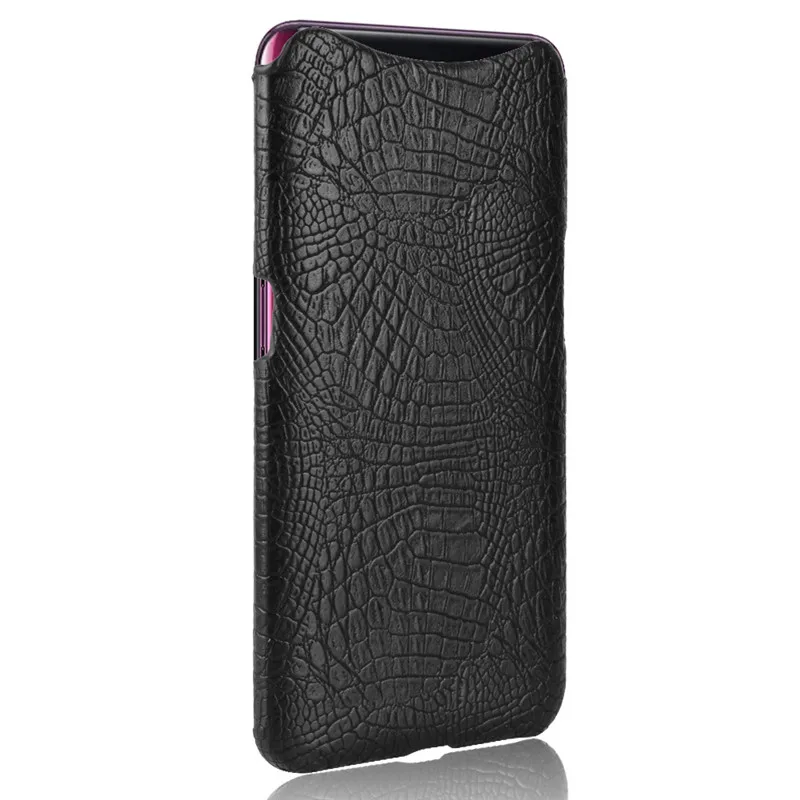 Чехол для OPPO Find X чехол Роскошный из искусственной кожи жесткий пластиковый