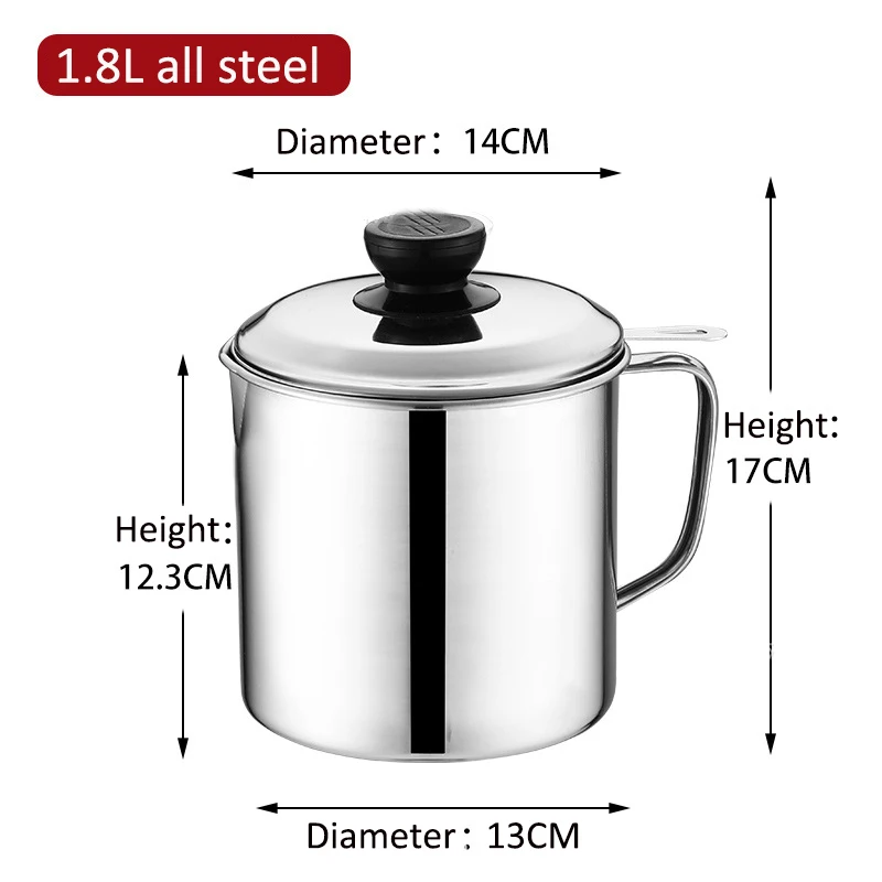 Креативная масляная банка из нержавеющей стали с фильтром кухонный резервуар