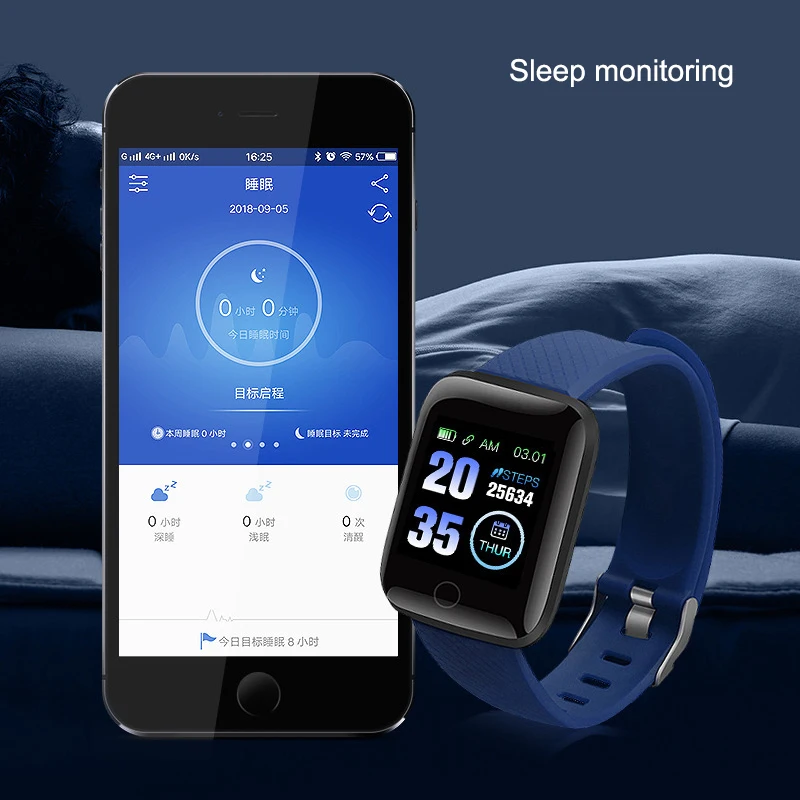 New Silicone Watch Strap Comfortable Band for Smart 116 plus Sports DOM668 | Accessories