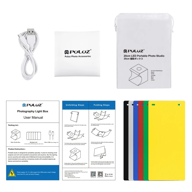 Горячая Портативный складной светильник коробка фон для фотосъемки студийный