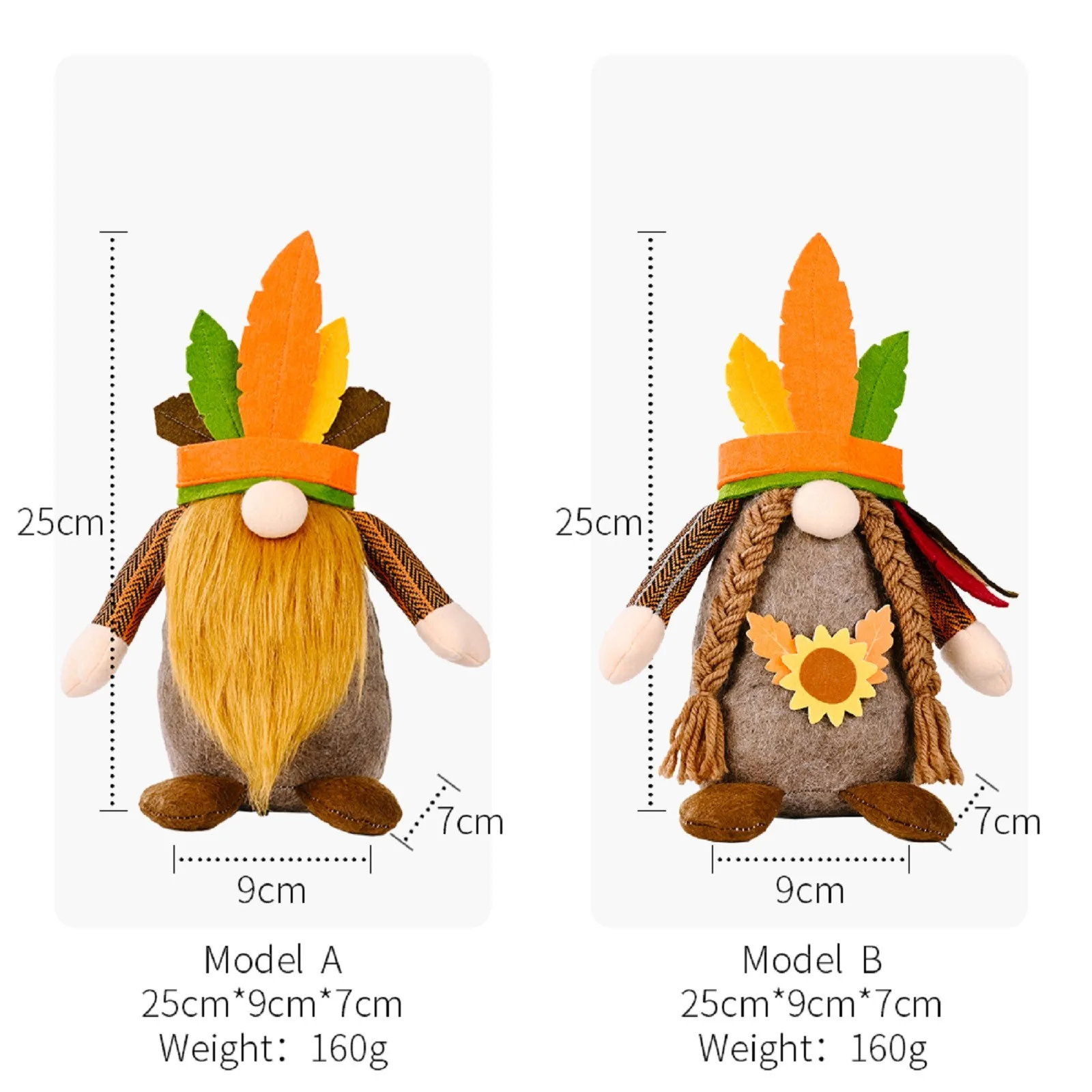 

Home Dwarf Doll Handmade Gnomes Plush Faceless Doll Ornaments Home Living Room Decoration Home Decoration Accessories