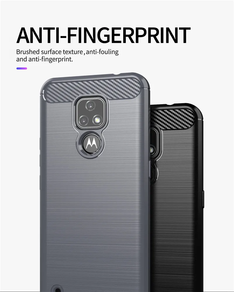 Shockproof Bumper For Moto E7 2020 Case For Moto E7 Plus G G9 Play Cover Soft Silicone Protective Phone Bumper For Moto E7 2020