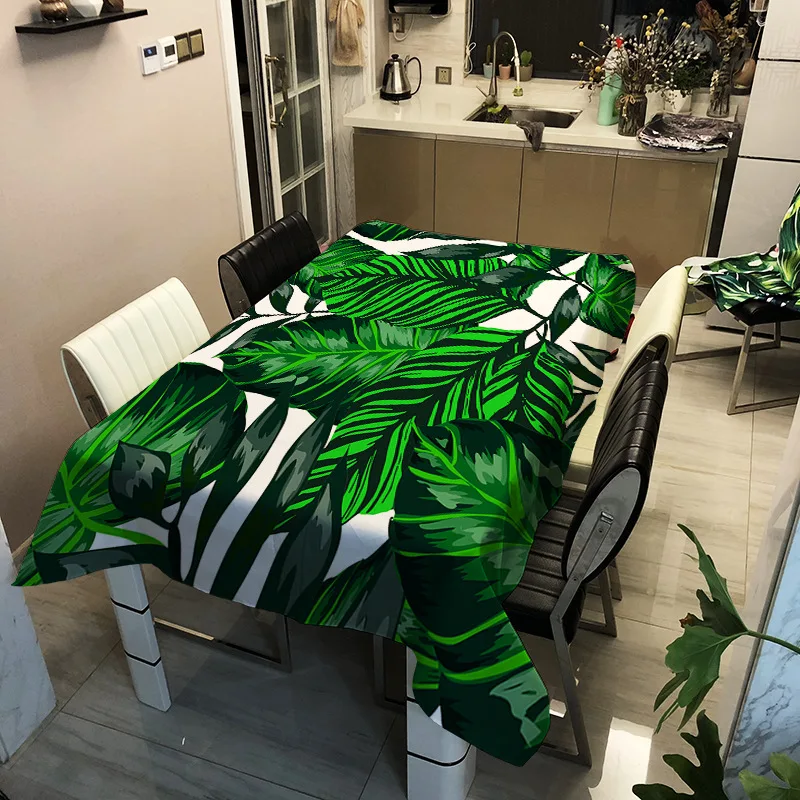 Прямоугольные скатерти для пикника с 3D принтом в скандинавском стиле