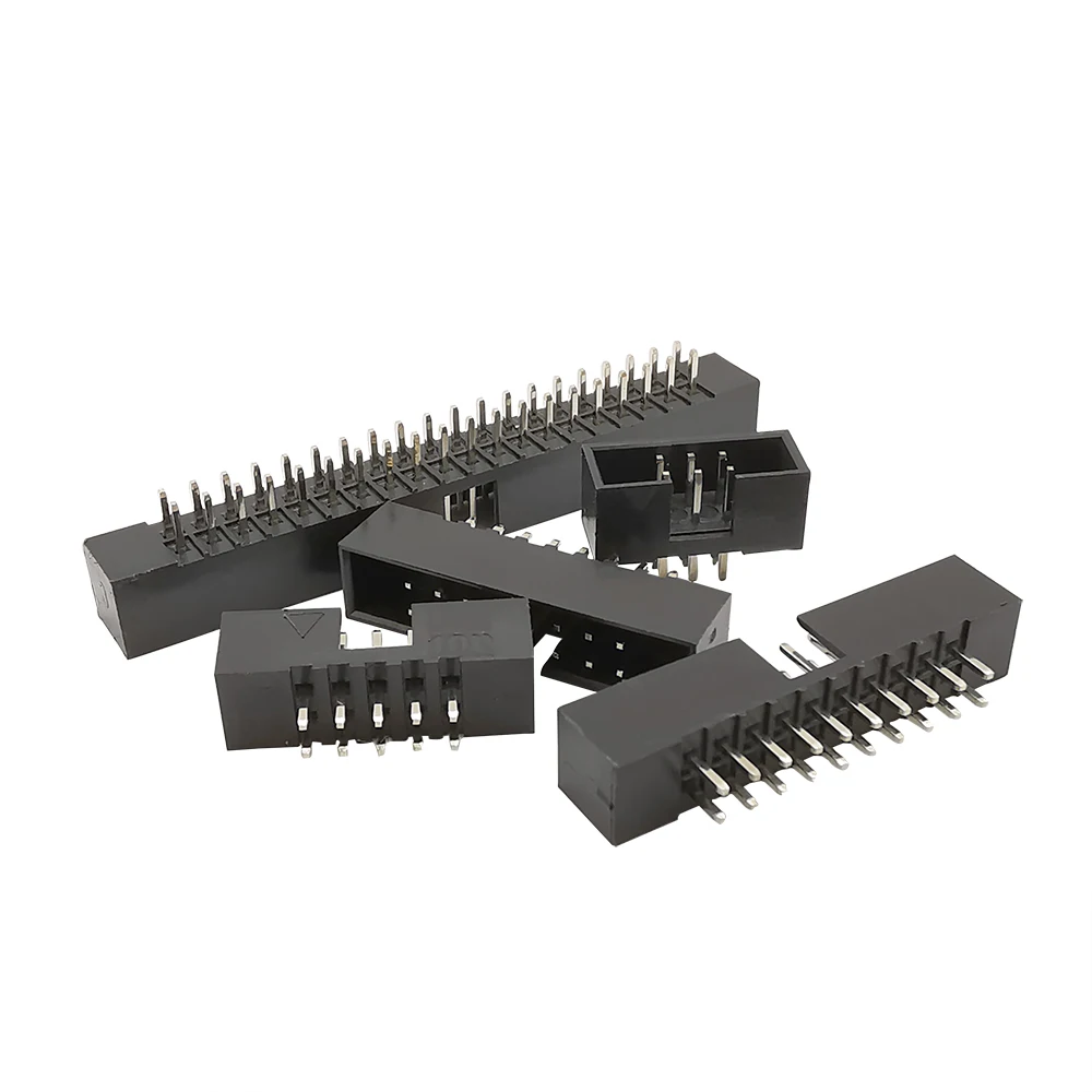 10 шт. шаг 2 0 мм Штекерная розетка прямая IDC коробка головки двухрядная DC3 головка DIP