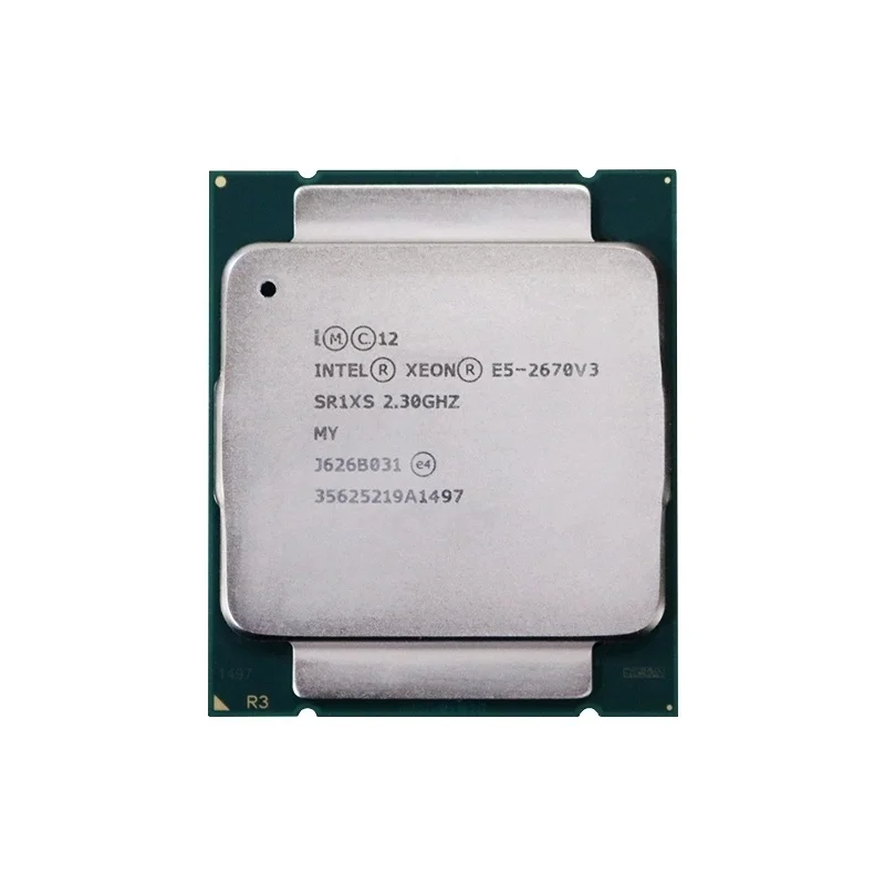 

Intel Xeon E5 2670 V3 Cpu E5-2670V3 SR1XS 2.30Ghz 30M 12-Cores Lga 2011-3 Processor