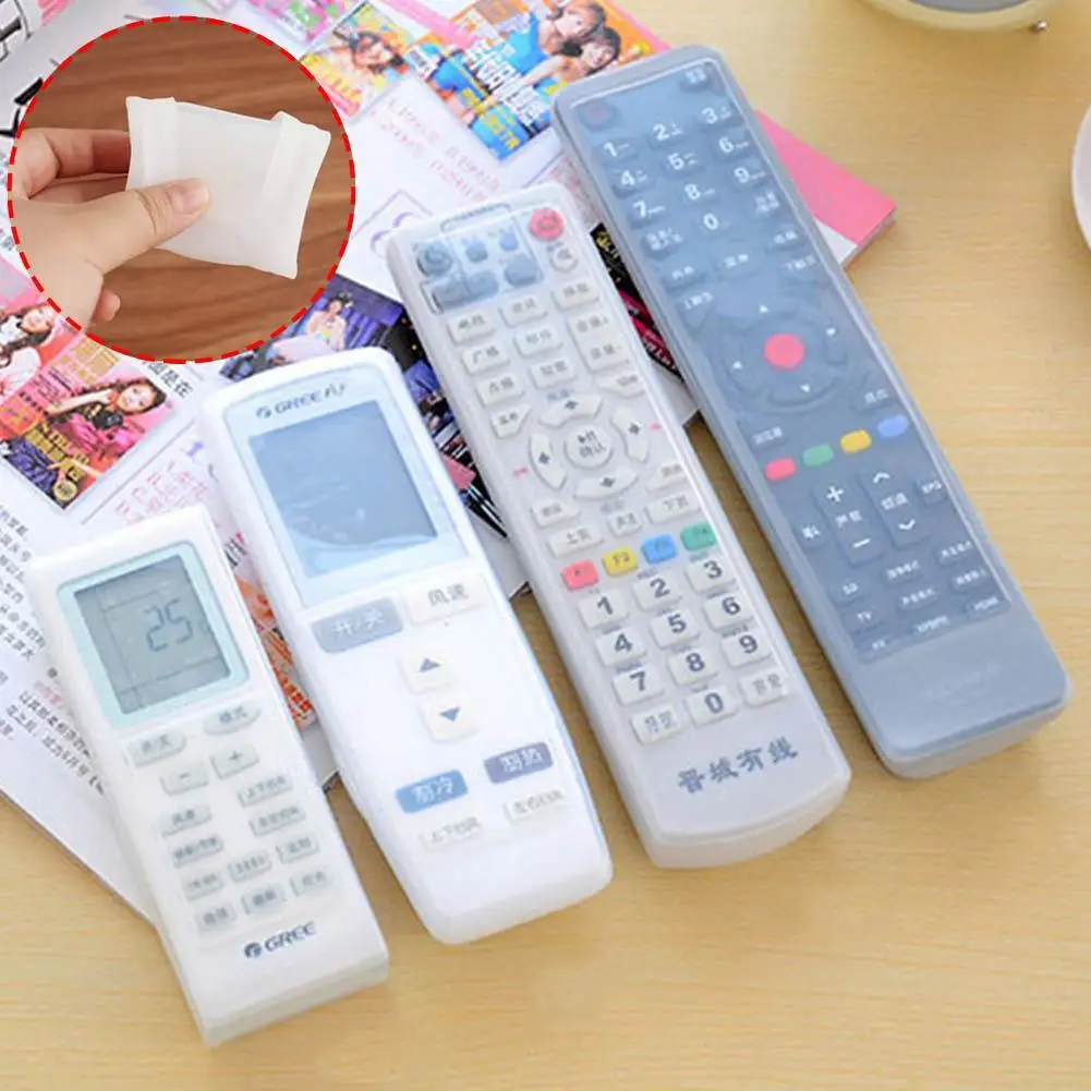 Силиконовый защитный чехол от пыли держатель для домашнего телевизора пульт