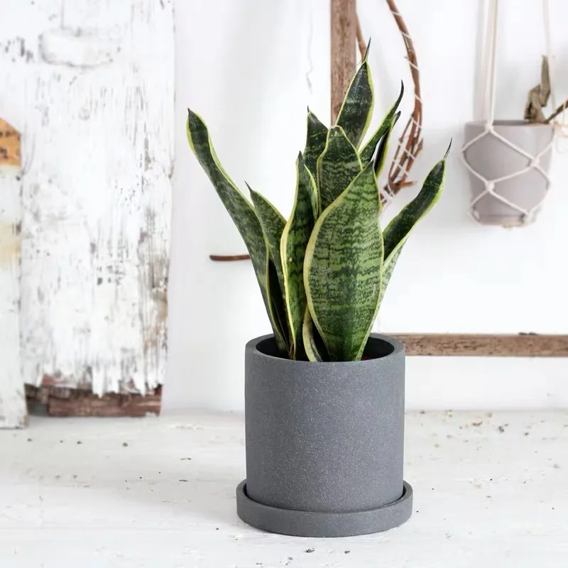 Diy бетона в виде геометрических фигур горшок для растений силиконовая форма 2