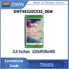 DWIN TFT ЖК-дисплей 3,5 дюймов HMI Сенсорный экран 320*480 разрешение UART серийный