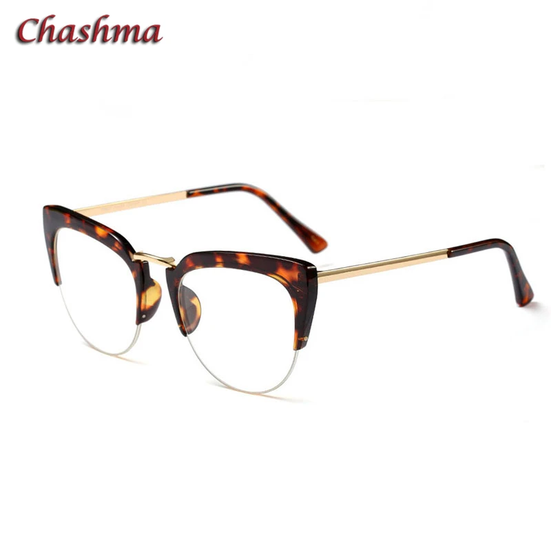 Женская оправа для очков Chashma очки кошачий глаз студентов модные по