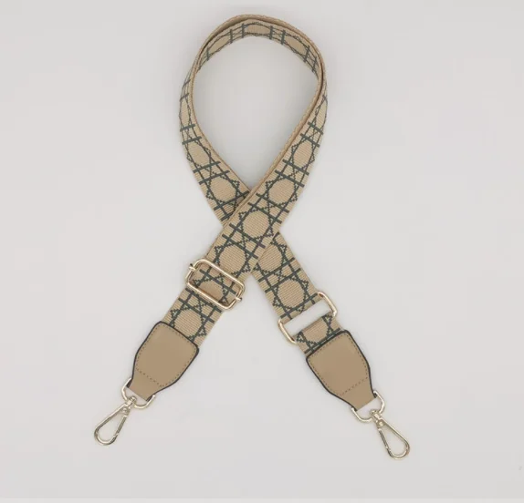 Аксессуары для сумок HJKL тканевый широкий рюкзак с цепочкой черный холщовый