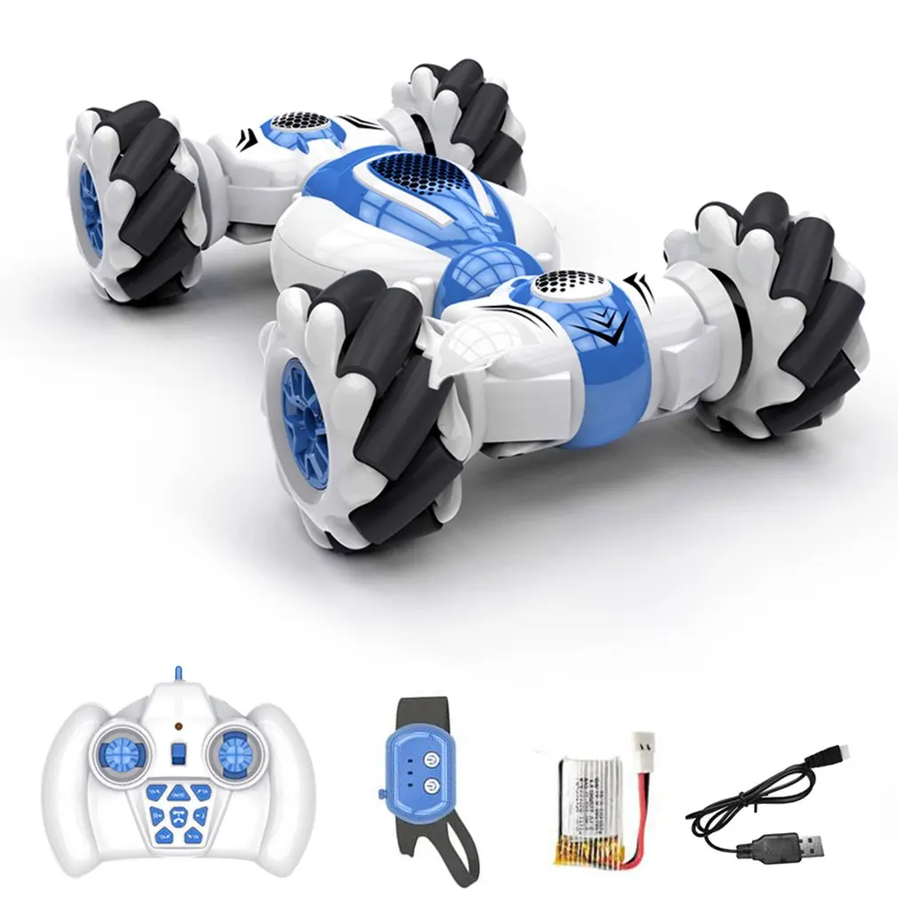 

2.4G Mini Remote Control RC Car Roll Rotary Double-Side Stunt Gesture Induction Twisting Drift Off-Road Cars Dancing Driving Car
