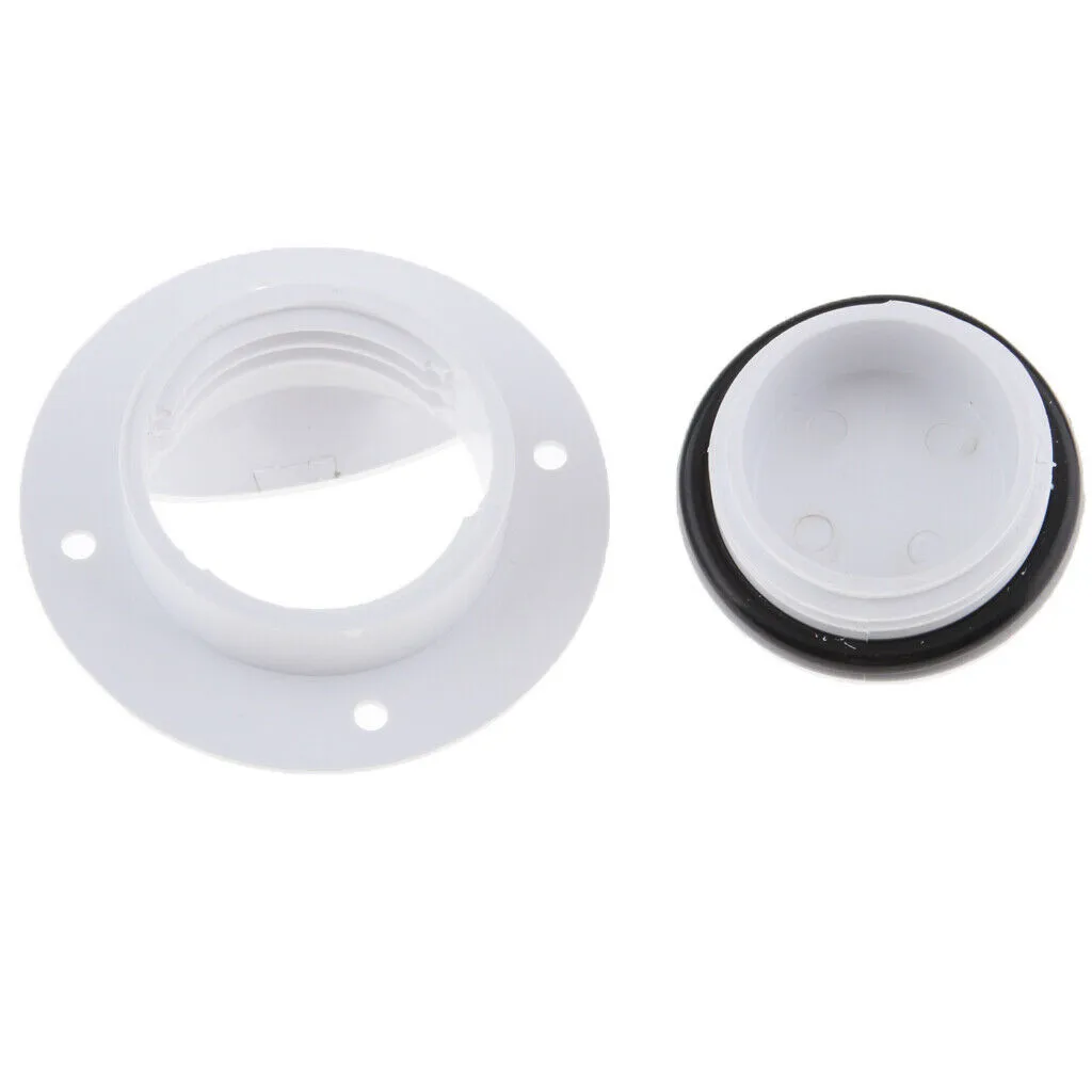 

1Set Scupper ABS Boat Deck Accessories Cockpit Self Bailing Transom Valve