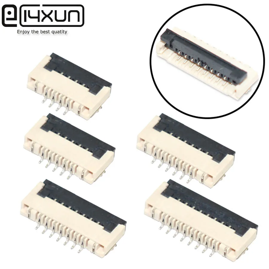 Разъем плоского кабеля FPC FFC Шаг 1 0 мм под раскладушку 4P 5P 6P 8P 10P 12P 14P 16P 18P 20P 22P 24P 26P 28