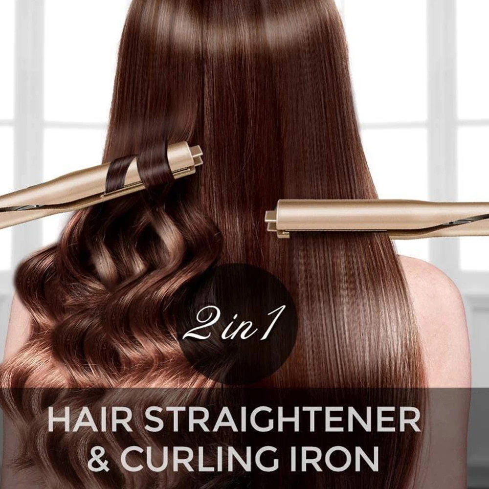 2 в 1 автоматический утюжок для завивки волос профессиональный салонный