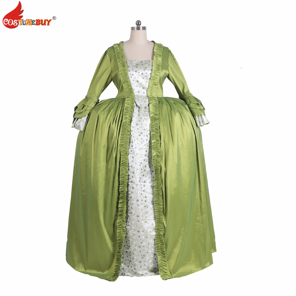 Costumebuy Regency pioneer 18th Versailles Duchess Belle Платье средневековая реконструкция театр
