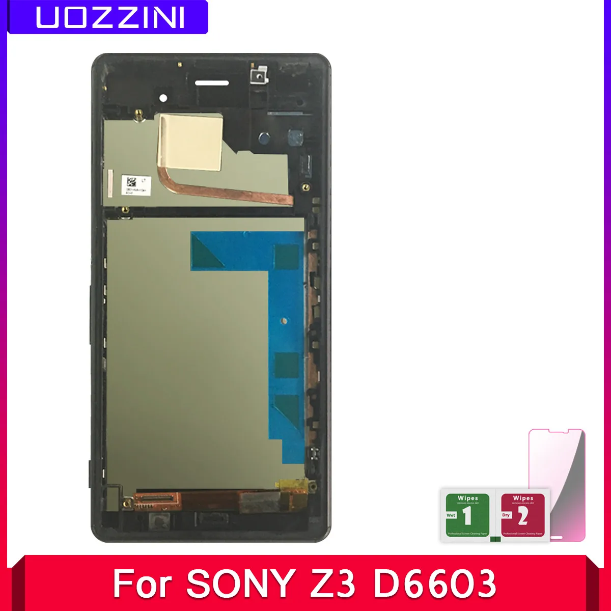 100% протестированный ЖК-дисплей для SONY Xperia Z3 D6603 5 2 " сенсорный экран с рамкой Sony