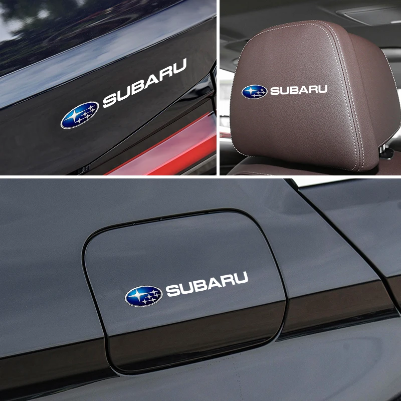 Car Side Window Glass Stickers DIY Accessories For Subaru Mpreza SG5 Human Lion Crosstrek Tribeca Forester XV Outback Ascent WRX |