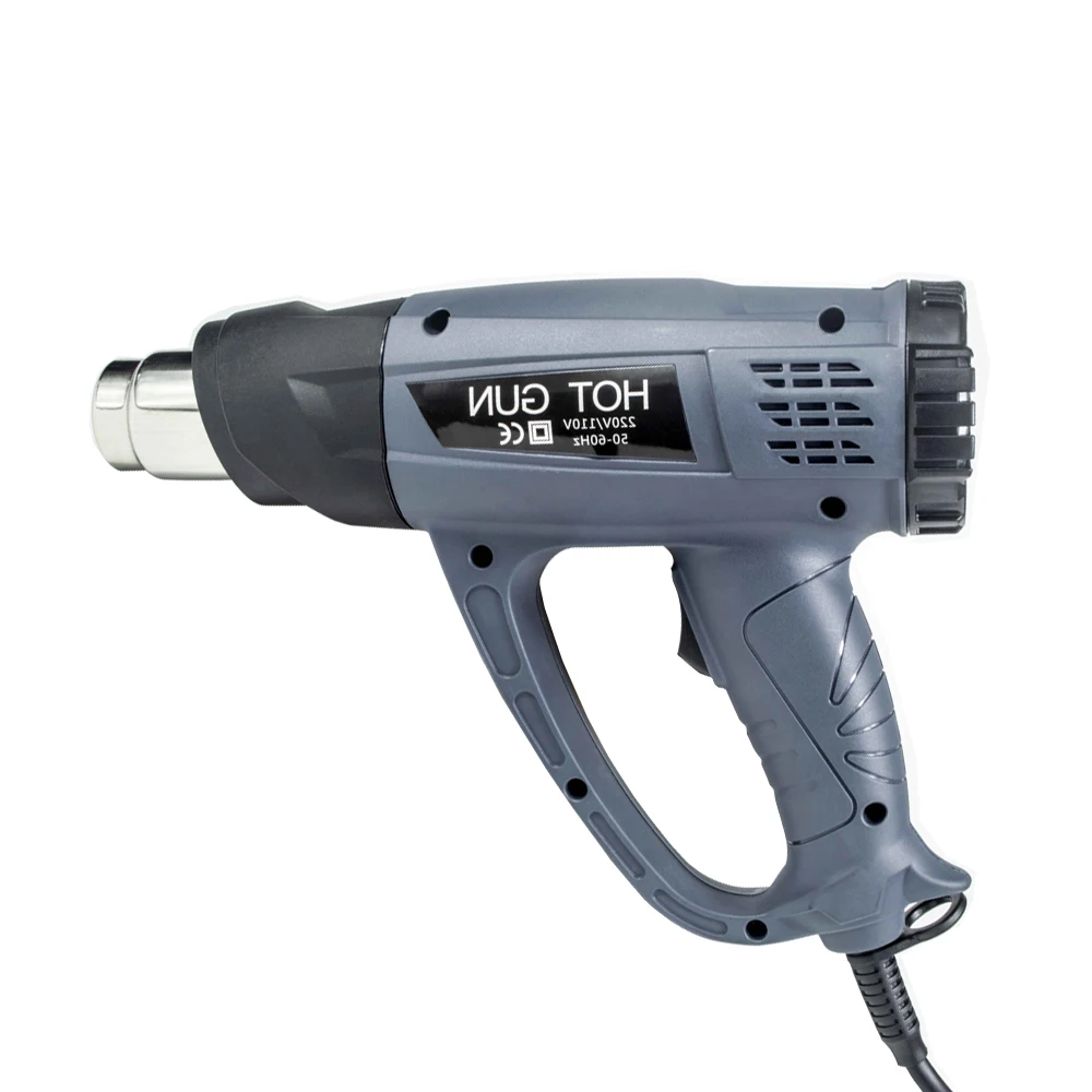 Строительный фен для пайки с регулируемой температурой и цифровым дисплеем