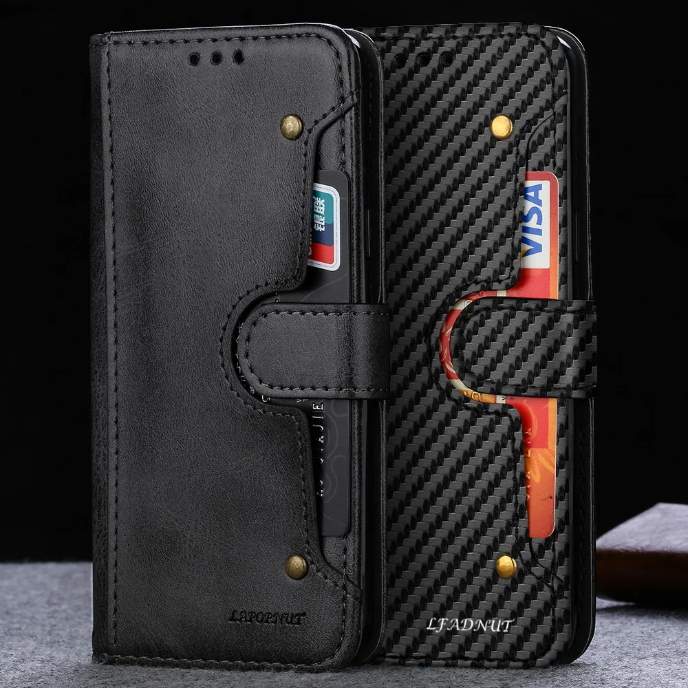LLZ.COQUE Роскошный чехол бумажник для телефона Samsung Galaxy S9 Plus S10 S7 Edge противоударный