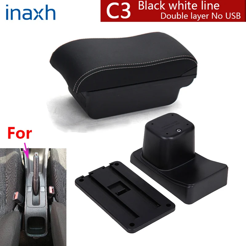 

Для Suzuki baleno подлокотник 2017 2018 2019 модифицированные детали автомобильный особый подлокотник коробка центральный ящик для хранения автомобильные аксессуары интерьер 3USB