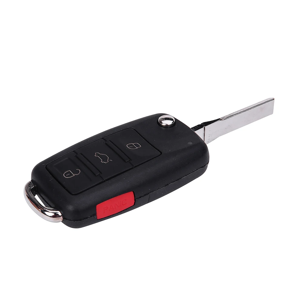 DJBFANDEA Новинка 3 кнопки для VW VOLKSWAGEN Tiguan Golf Sagitar Polo MK6 флип брелок дистанционный