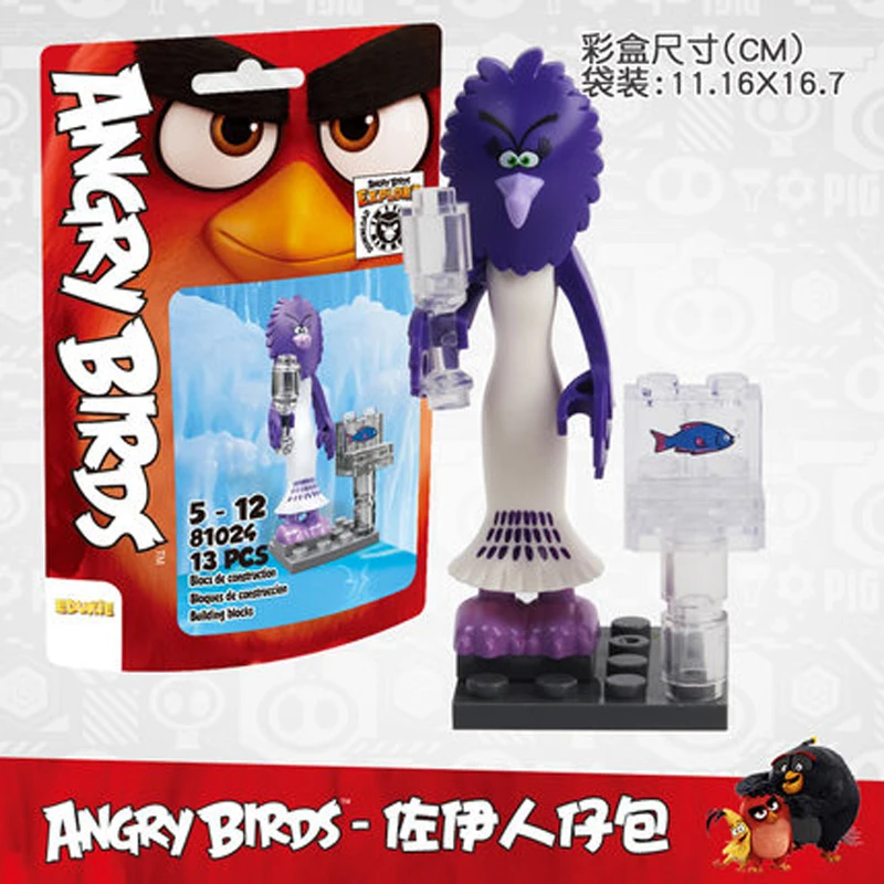 Новый продукт cogo angry birds строительные блоки игрушки для детей мальчиков и девочек