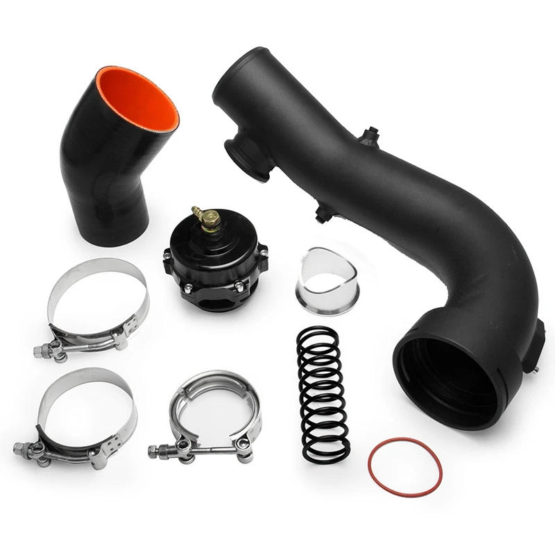 

50MM BOV Air Intake Turbo Charge Hard Pipe Kit for -BMW N54 E88 E90 E92 135I 335I Retail