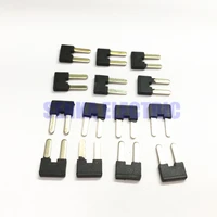 500pcs 2p short circuiter with insulated edge terminal strip circuit chip wiring connecting bar