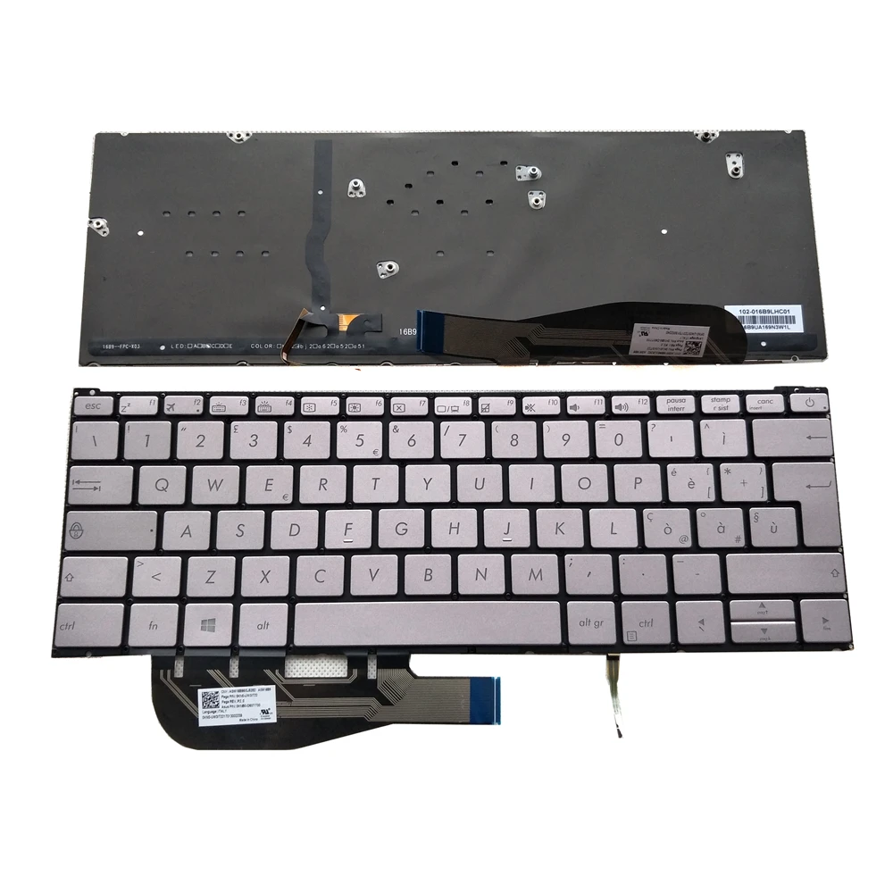 Клавиатура для ноутбука OVY IT JP KR Korea Asus 0KN0-UW3JP22 0KNB0-D607JP00 0kn0-uw2ko12 0KNB0-D605KO00 0KN0-UW1KO22