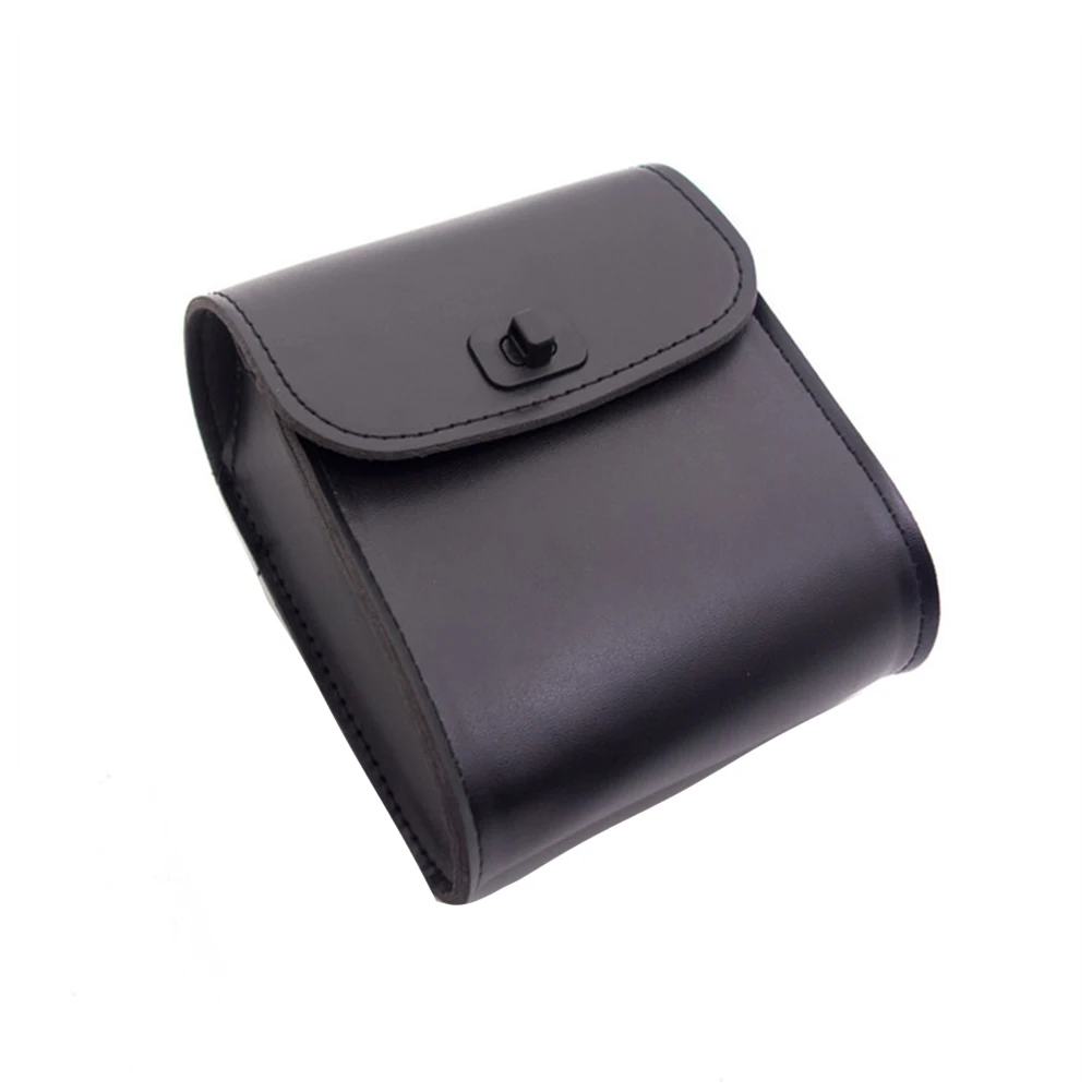 

Saddle Bag Tool Travel Riding Hanging For Motorcycle PU Leather Bike Suitcase Waterproof Side Storage Outdoor Pouch Insulated