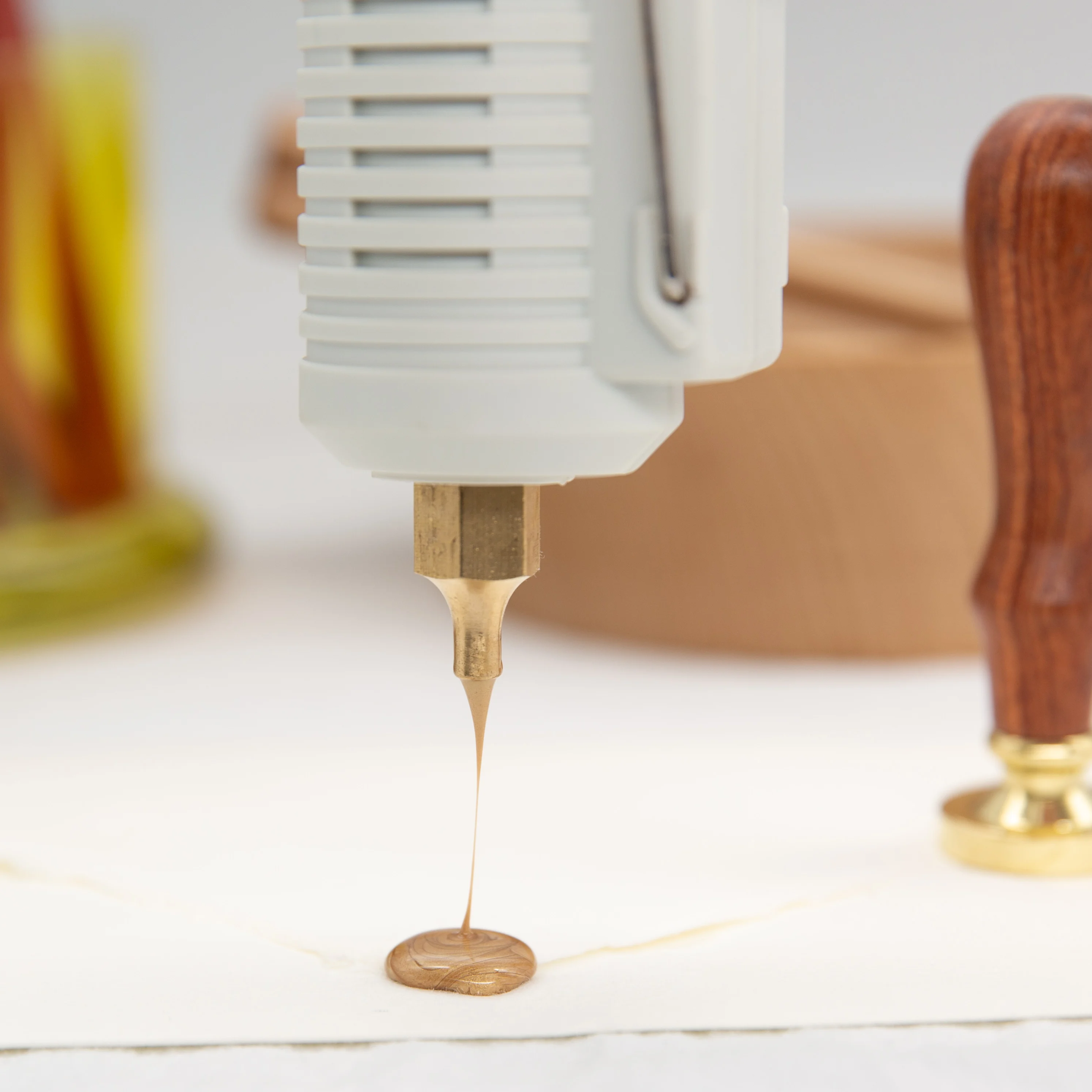 Восковой штамп для запечатывания воска 11 мм клеевого пистолета инструменты