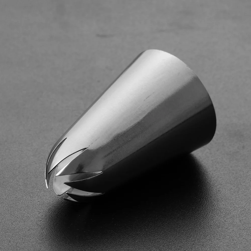 1 шт. нержавеющая сталь бесшовная сварочная Кондитерская Глазурь насадка кекс