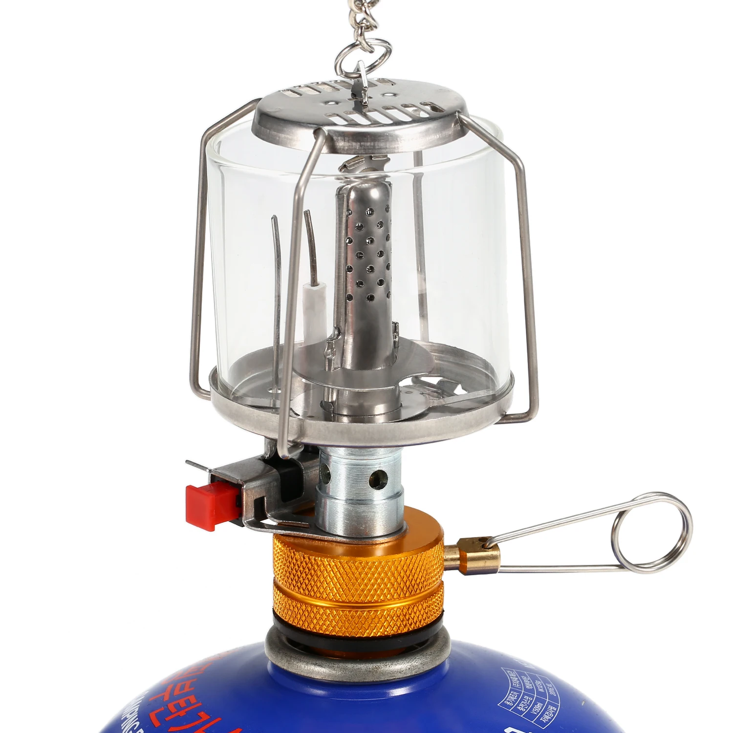 

Outdoor Portable Camping Gas Lantern Piezo Ignition Mini Gas Tent Lamp Light Camping Equipment